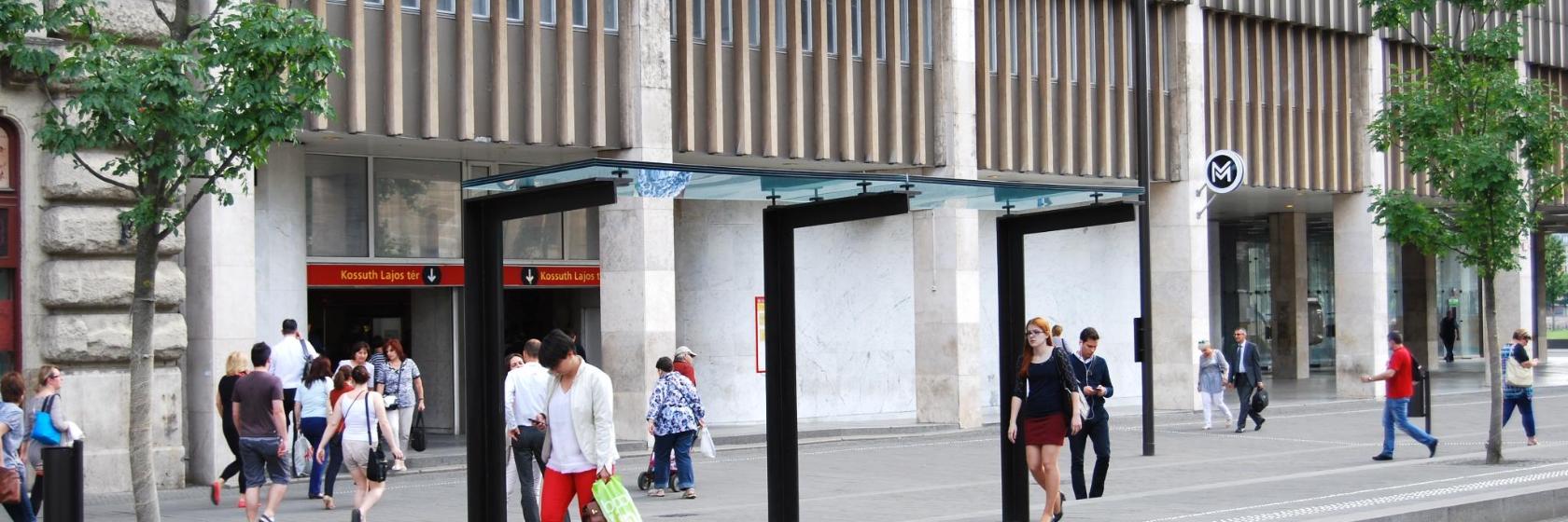 Kossuth Lajos Square Metro Station, Boedapest
